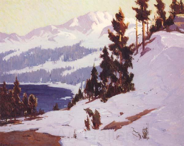 Elmer Wachtel Convict Lake,n.d. Norge oil painting art